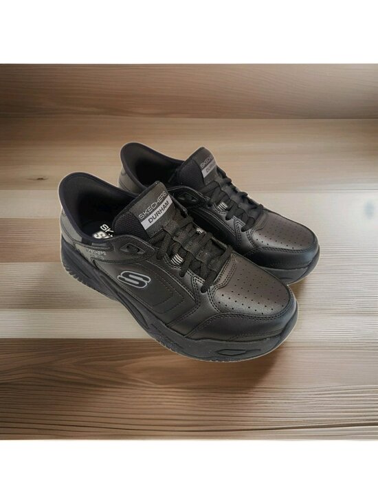 SKECHERS Other - Skechers Men's Durham Hands Free Slip-in Sneakers Black 9.5 Extra Wide Fit